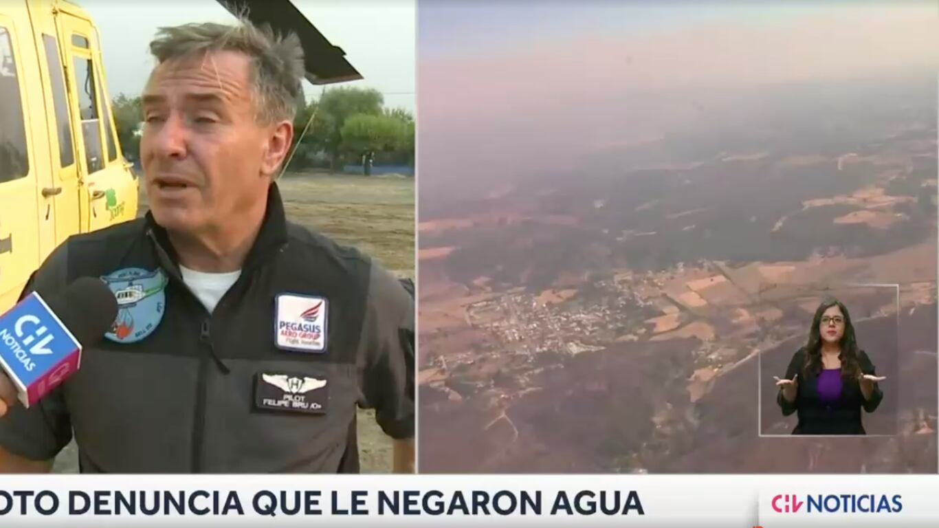 Piloto español Felipe Bru | CHV Noticias