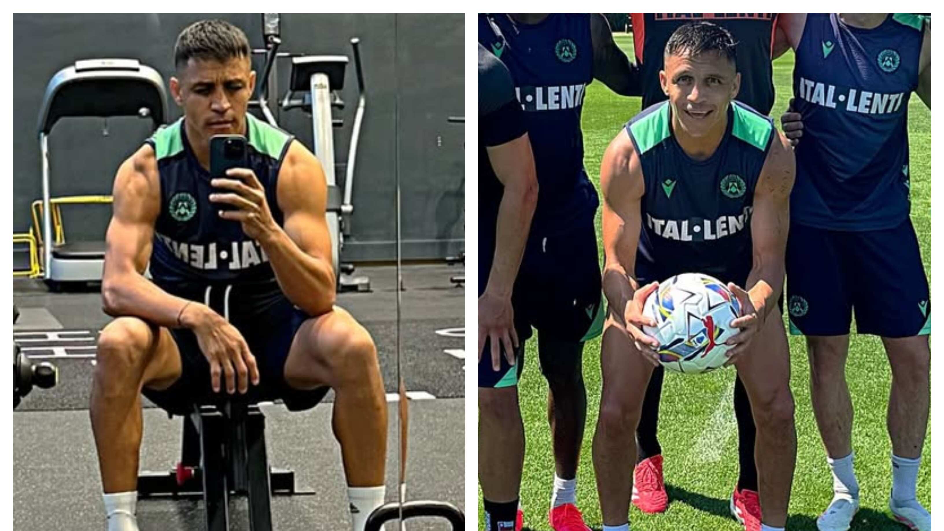 El delantero chileno reaccionó esta mañana a la decisión de su entrenador, de no utilizarlo en el partido que ayer perdió Udinese en la Serie A.