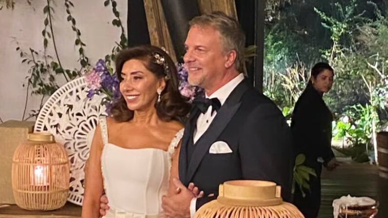 Carmen Gloria Arroyo y Bernardo Borgeat | Fuente: Instagram @cg_arroyo