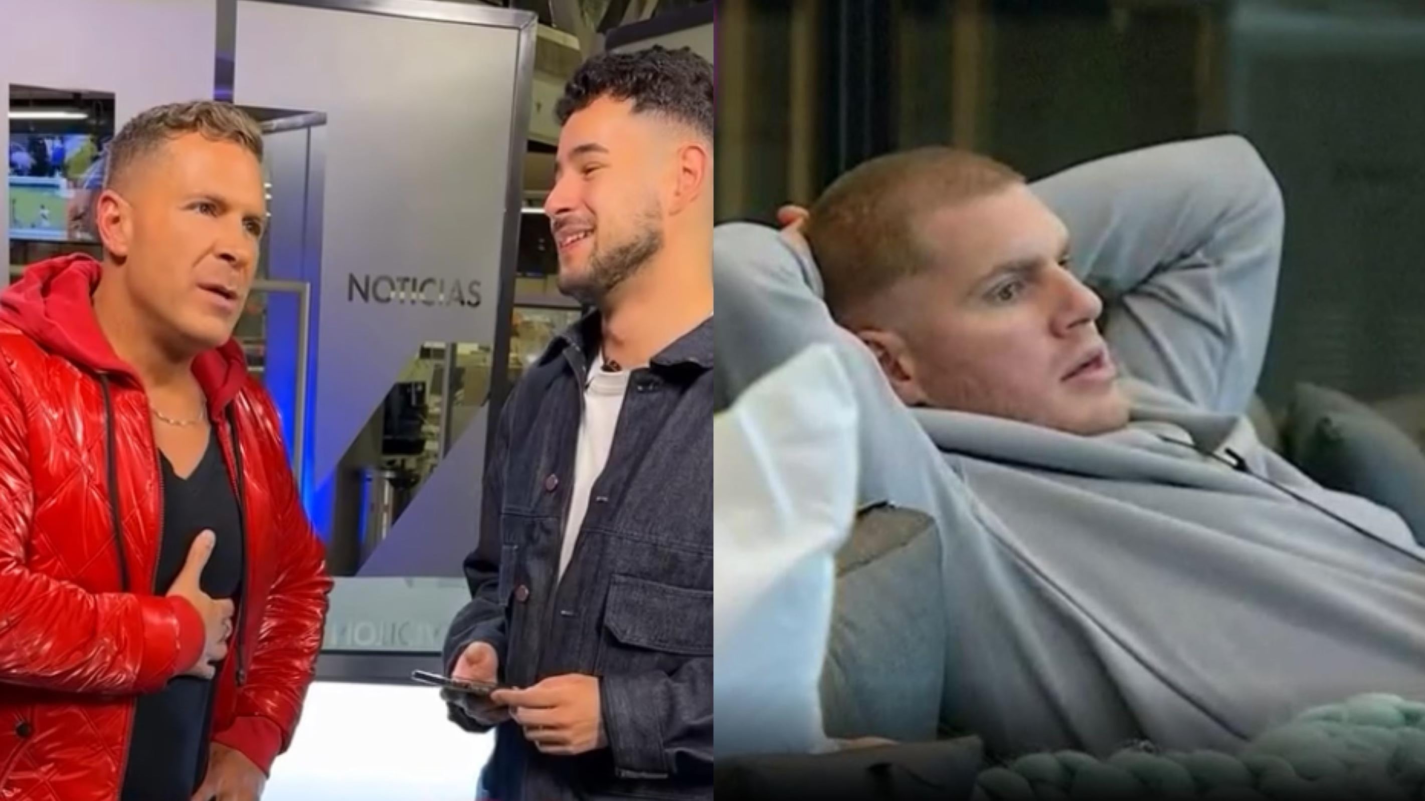 Patricio Esteffan, Sebastián Leyton y Felipe Thompson