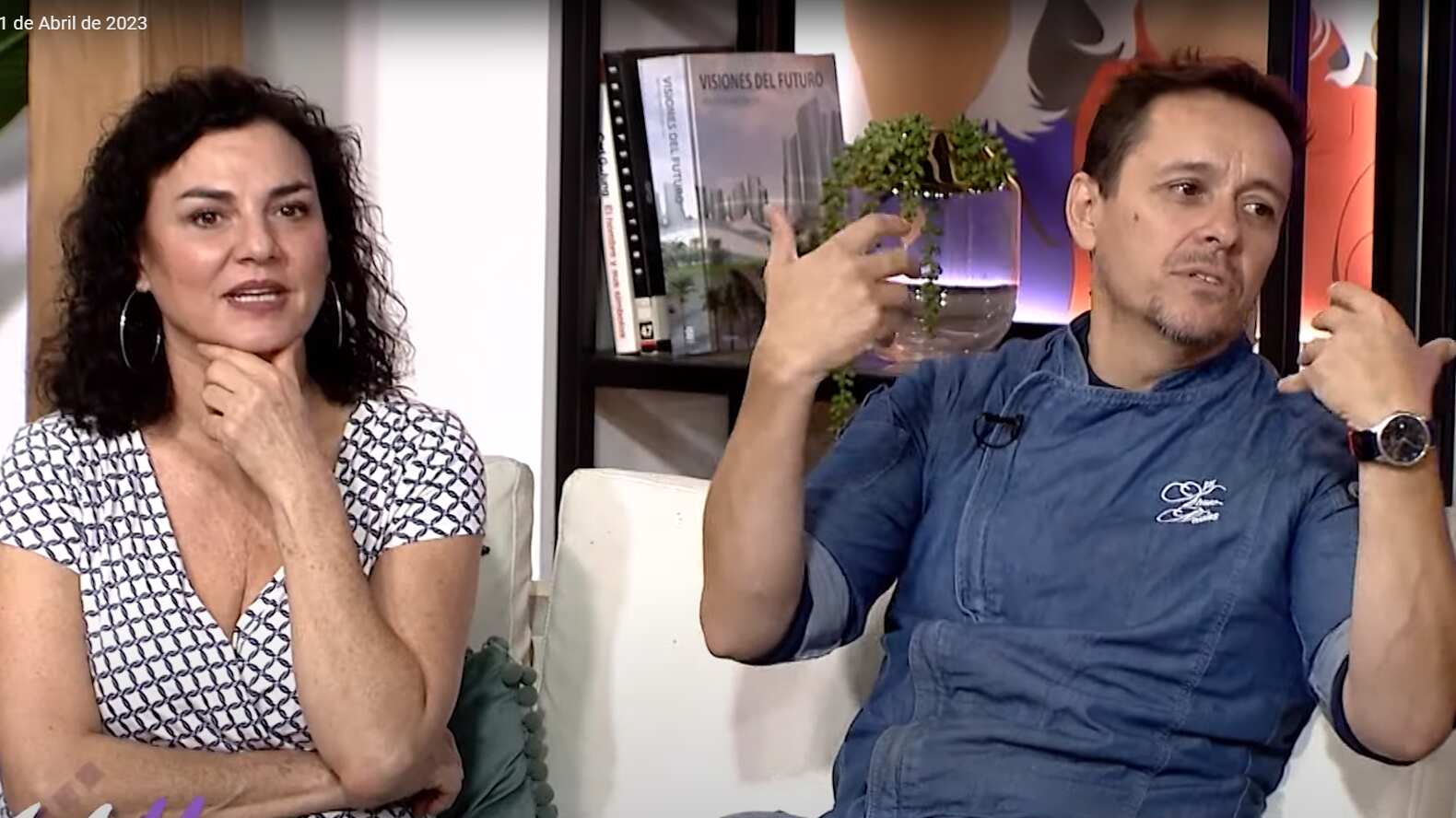 Álvaro Morales estuvo presente este martes en el programa de TV+, Milf, donde vivió un incómodo momento junto a Berta Lasala.
Todo ocurrió cuando el actor estaba hablando de su nueva faceta en la cocina y presentó su emprendimiento gastronómico.
En ese momento recordó una particular anécdota que incluía a la expareja de la panelista del espacio femenino.