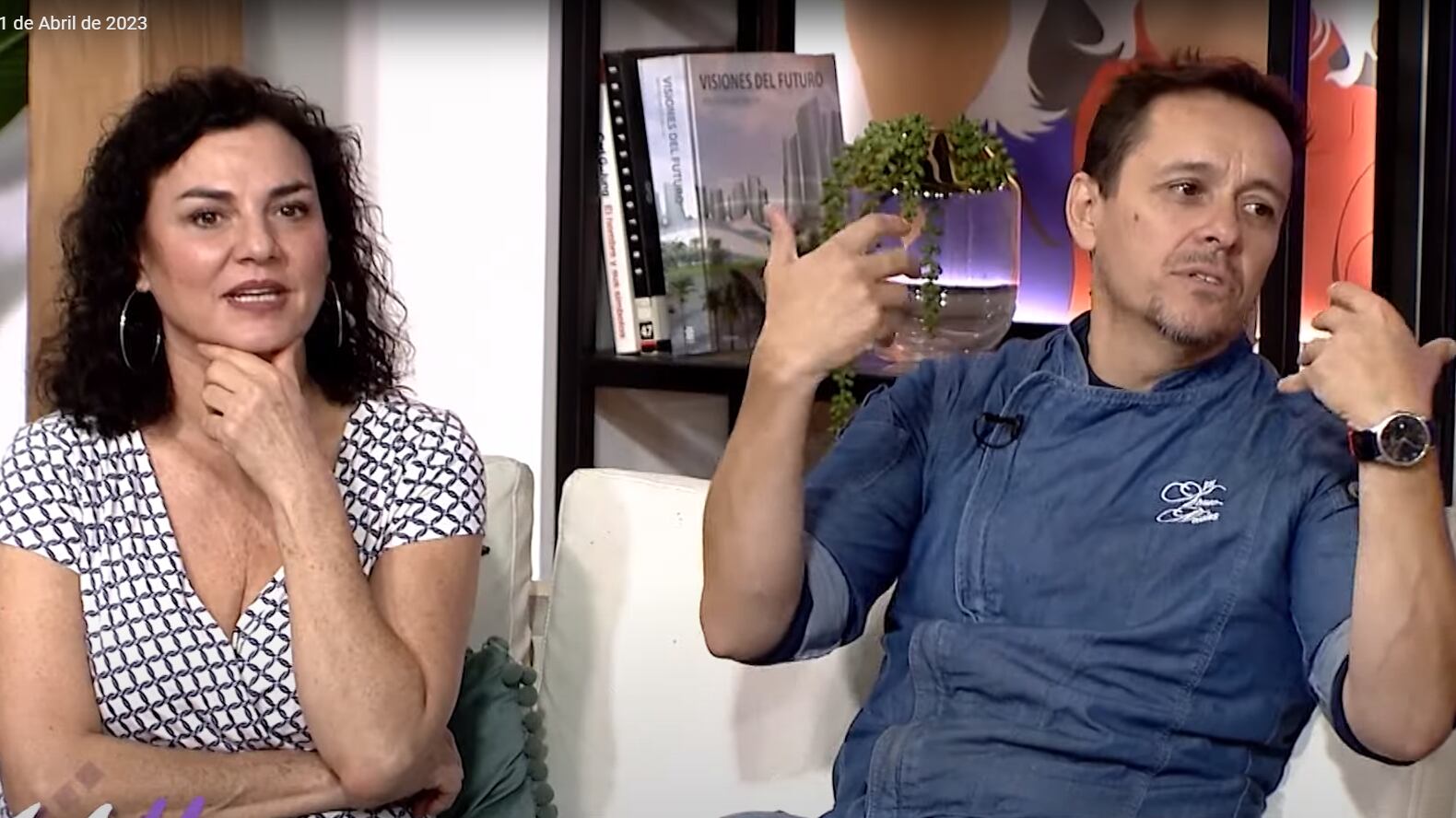 Álvaro Morales estuvo presente este martes en el programa de TV+, Milf, donde vivió un incómodo momento junto a Berta Lasala.
Todo ocurrió cuando el actor estaba hablando de su nueva faceta en la cocina y presentó su emprendimiento gastronómico.
En ese momento recordó una particular anécdota que incluía a la expareja de la panelista del espacio femenino.