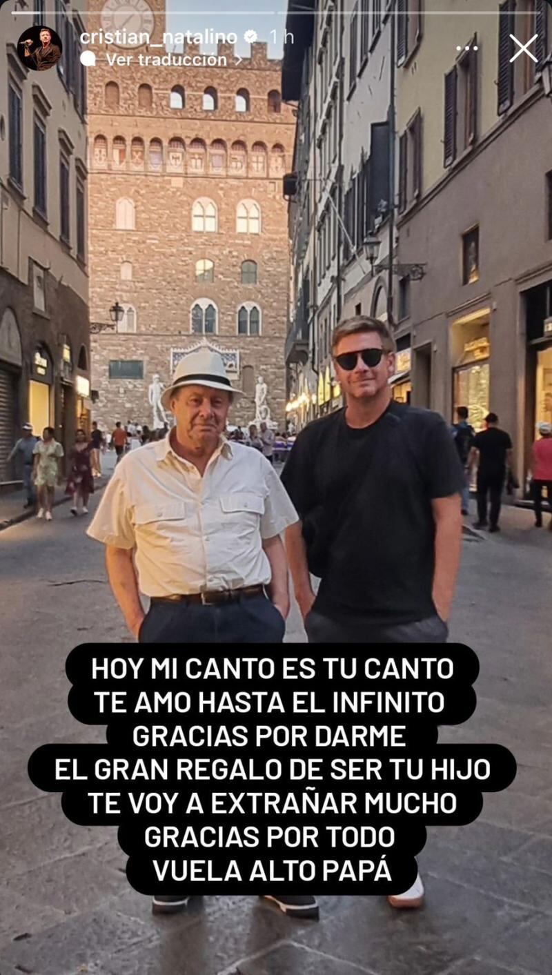 Historia de Cristián Natalino | Instagram