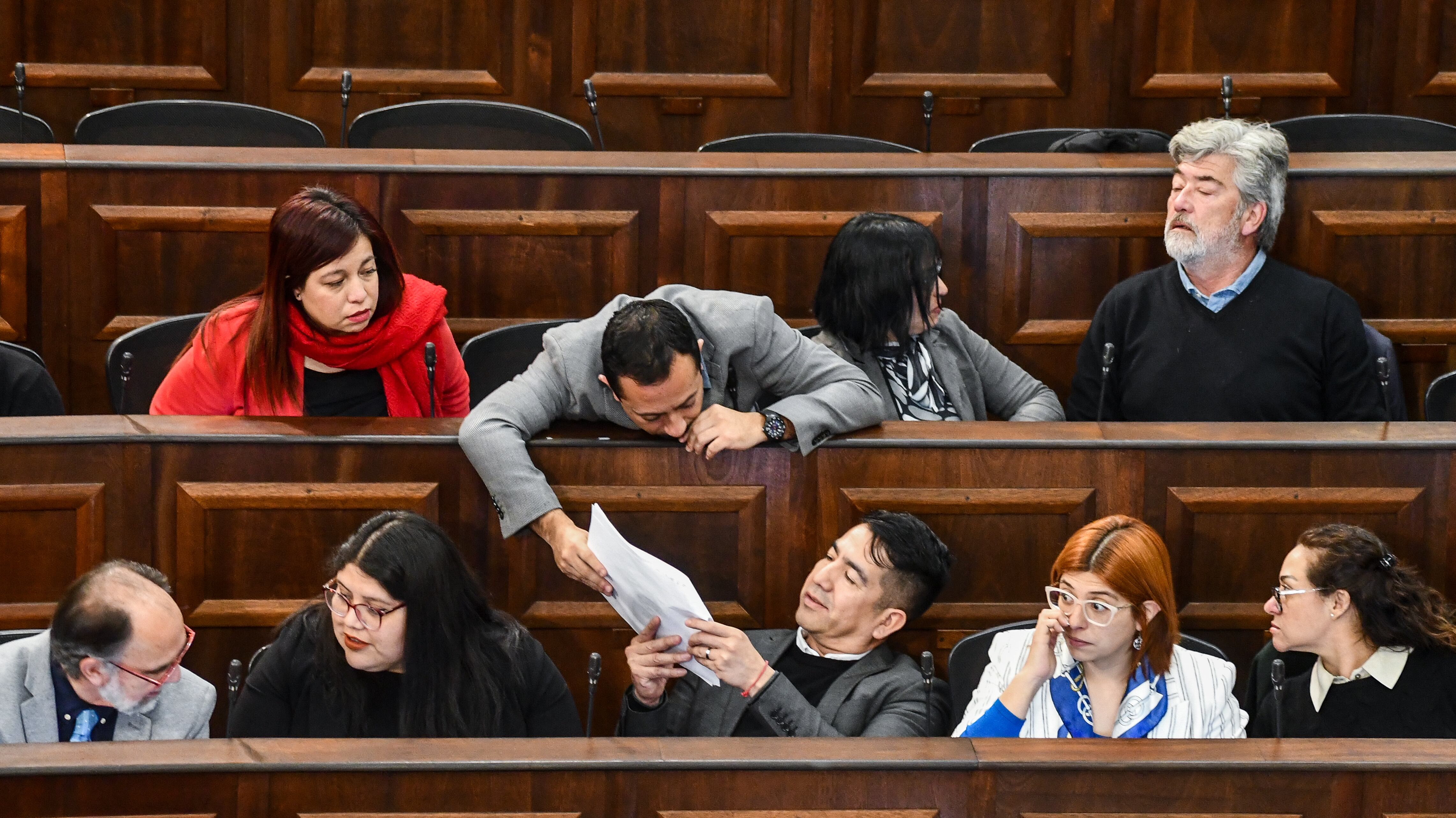 Sesión N°20 Pleno Consejo Constitucional, la cual discute y vota en particular las propuestas de normas constitucionales relativas al Capítulo V, Gobierno y Administración del Estado, artículos 92 al 102, en la Sala de Sesiones de la Cámara de Diputadas y Diputados, sede Santiago.