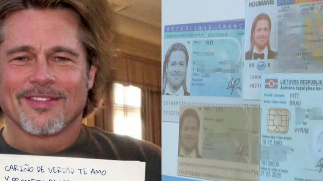 Brad Pitt falso