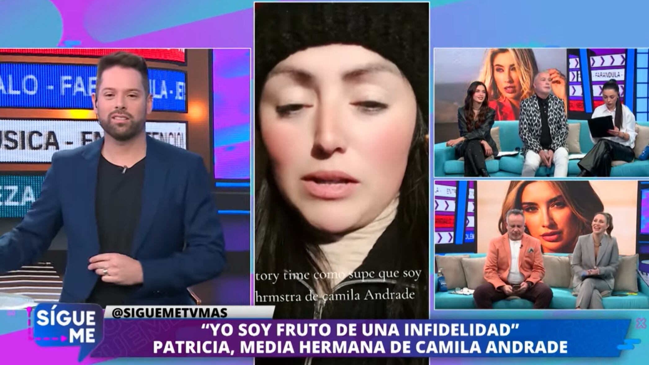 Media hermana de Camila Andrade