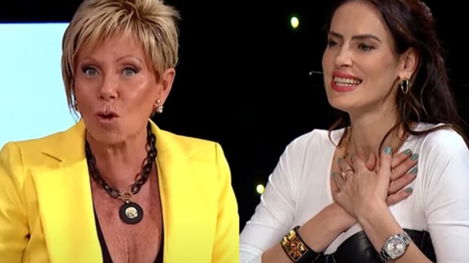 Raquel Argandoña y Adriana Barrientos