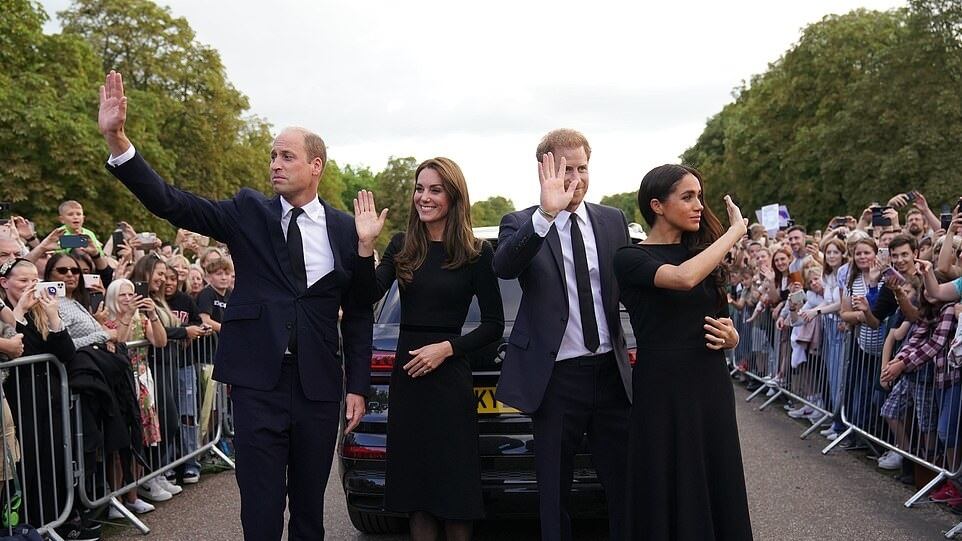 príncipes William y Harry
