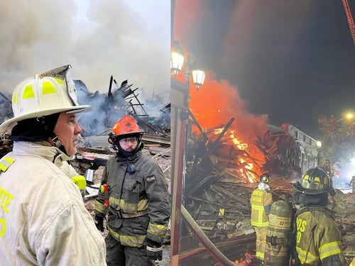 Incendio destruye casonas en Santiago Centro: hay dos personas lesionadas