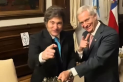 “Viva la libertad, carajo”: el video viral que selló la sintonía entre Milei y Kast