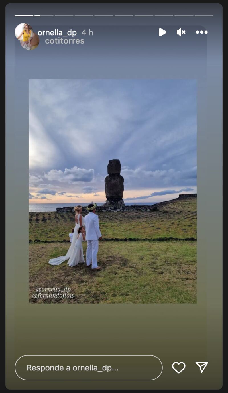 Historia de Ornella Dalbosco | Fuente: Instagram
