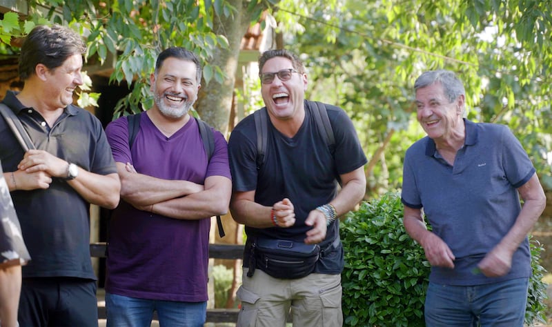 Pedro Ruminot en Socios por el mundo | Gentileza: Canal 13