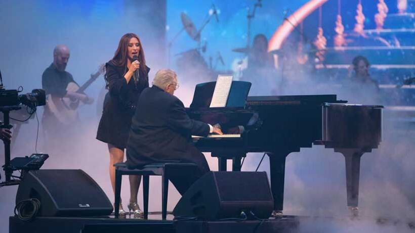 Tío Valentín Trujillo se robó el show en Viña al interpretar ‘Se me fue’ con Myriam Hernández