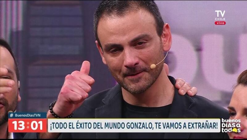 Despedida de Gonzalo Ramírez TVN