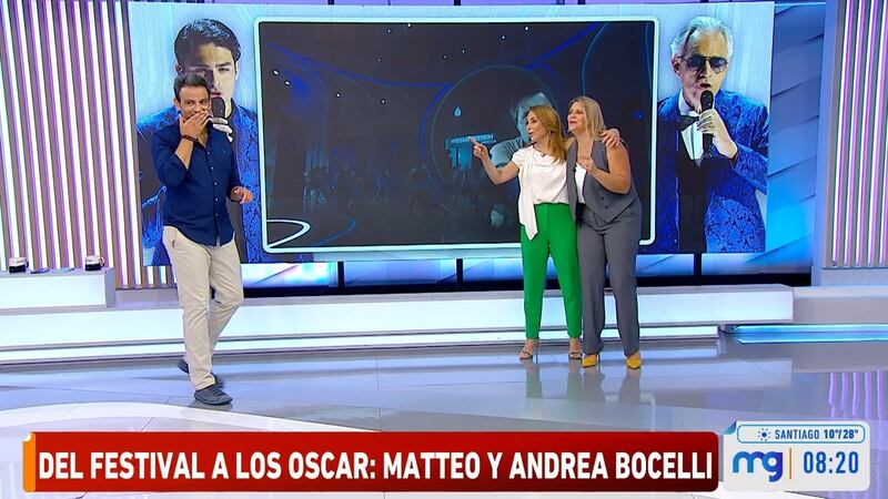 Karen Doggenweiler defendió con todo a Matteo Bocelli en el matinal: “¡No te metas con Matteo!”