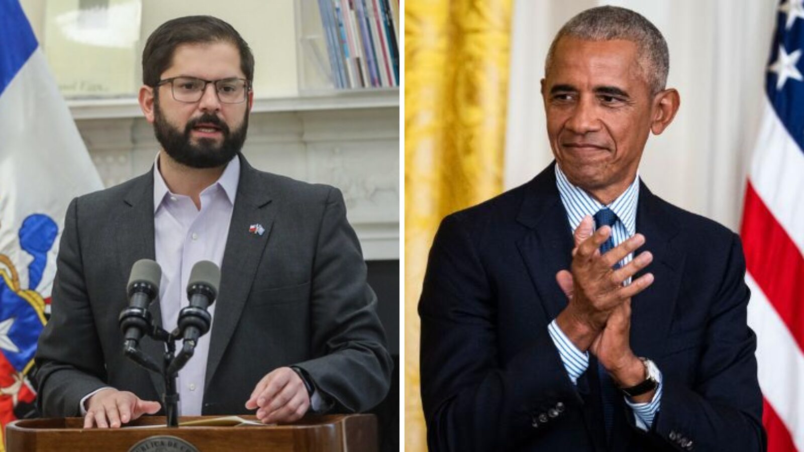 “Un buen encuentro”: Presidente Boric se reunió con Barack Obama en Nueva York