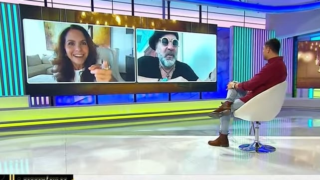 Andrés Caniulef mostró este jueves, en "Meganoticias Alerta", un adelanto de la entrevista que ofrecerán mañana en "Mucho Gusto" los cantantes mexicanos Lucero y Manuel Mijares.