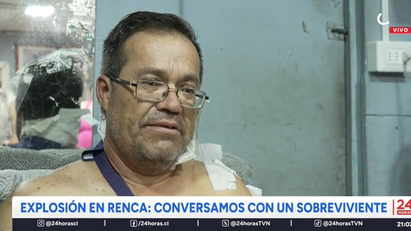 “Esa explosión nunca me la voy a sacar de la cabeza”: El crudo testimonio de sobreviviente de la tragedia de Renca