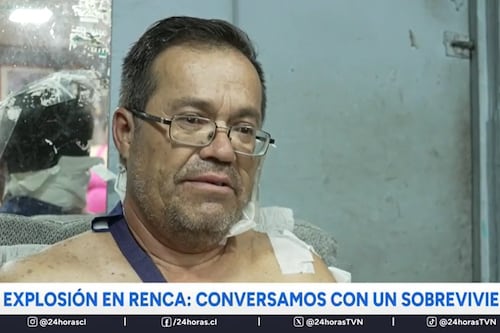 “Esa explosión nunca me la voy a sacar de la cabeza”: El crudo testimonio de sobreviviente de la tragedia de Renca