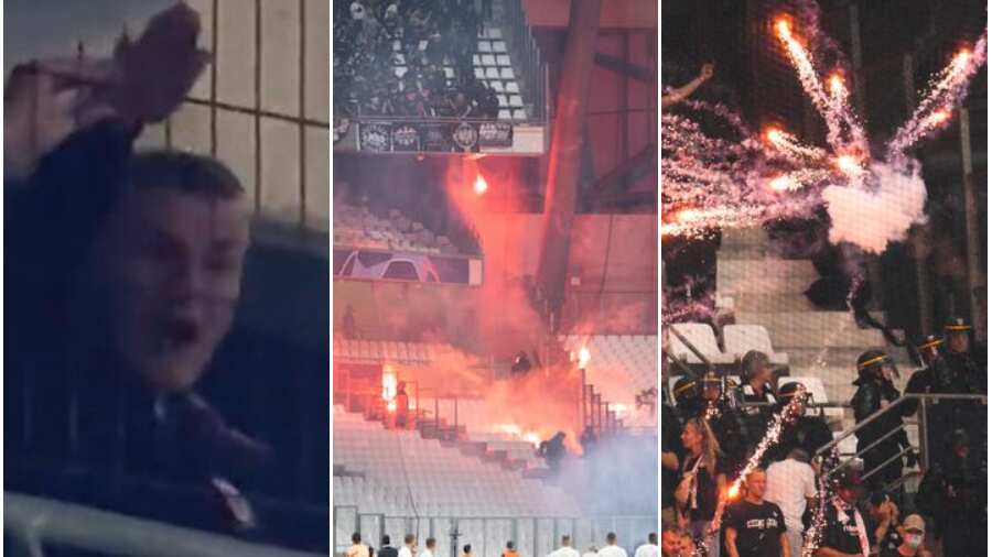 Los incidentes en el Vélodrome