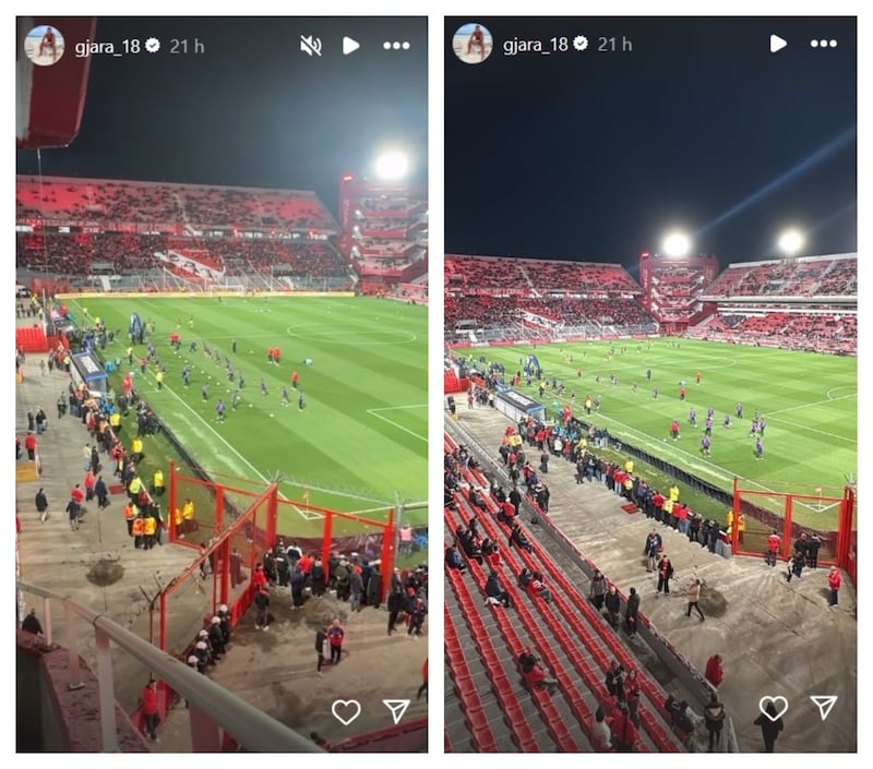 El exfutbolista detalló lo que sufrió anoche junto a los hinchas de la U que estuvieron en el partido de Copa Sudamericana frente a Independiente.