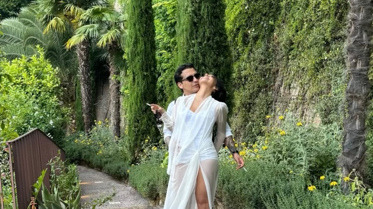 Christian Nodal y Ángela Aguilar