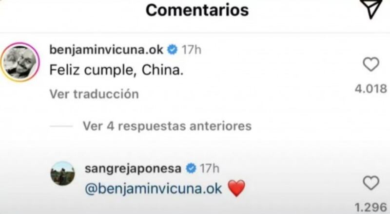 Saludo de Benjamín Vicuña