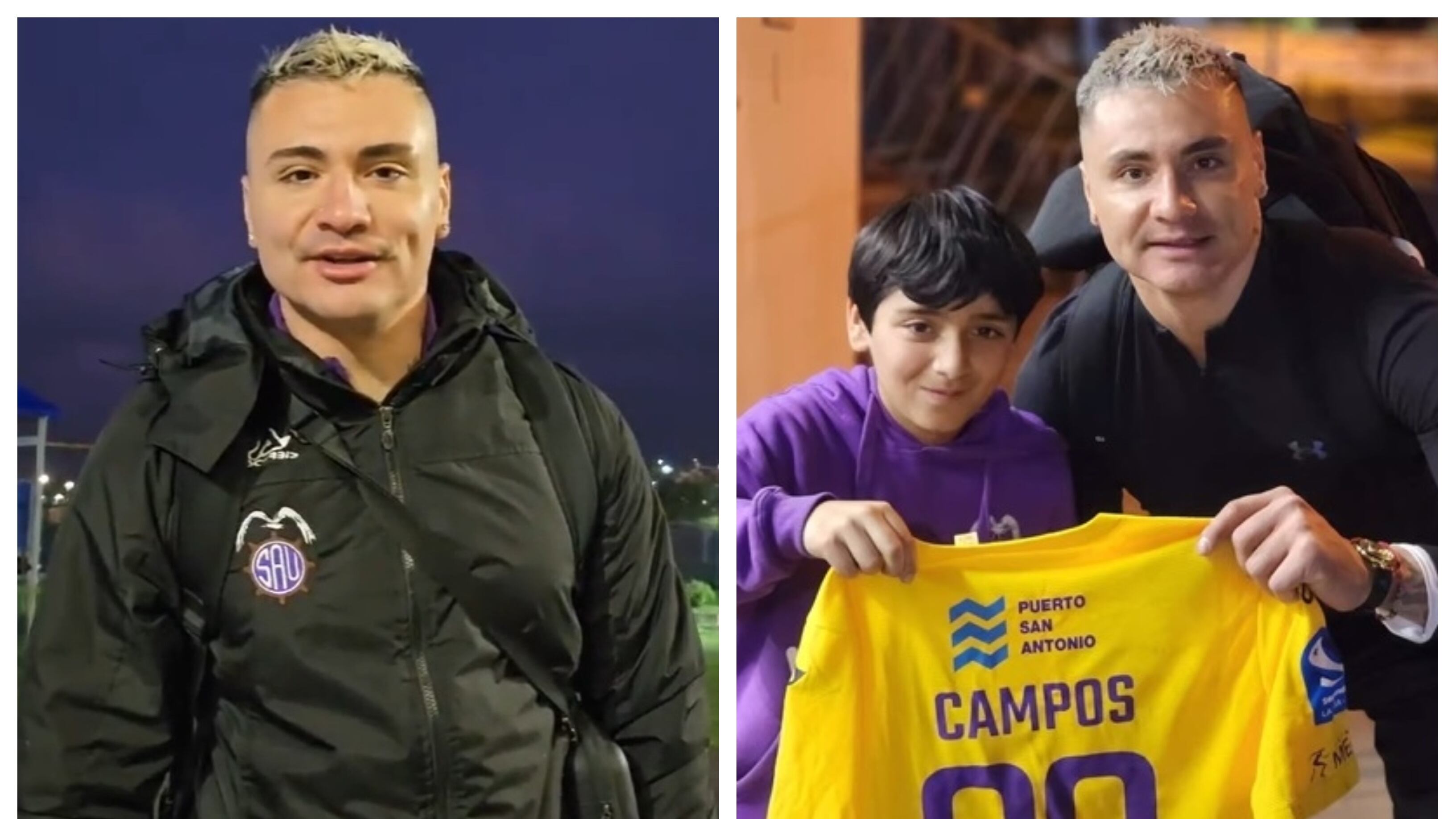 El menor, arquero de las divisiones infantiles de San Antonio Unido, conmovió en las redes sociales con sentido mensaje de apoyo al accidentado arquero.