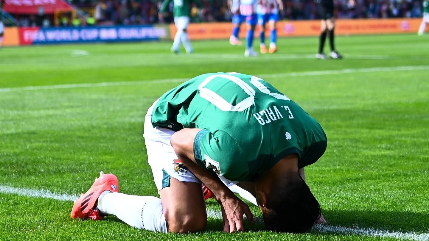 El defensor altiplánico anotó el 1-0 del encuentro que Bolivia disputó ante Paraguay en el estadio El Alto de La Paz.