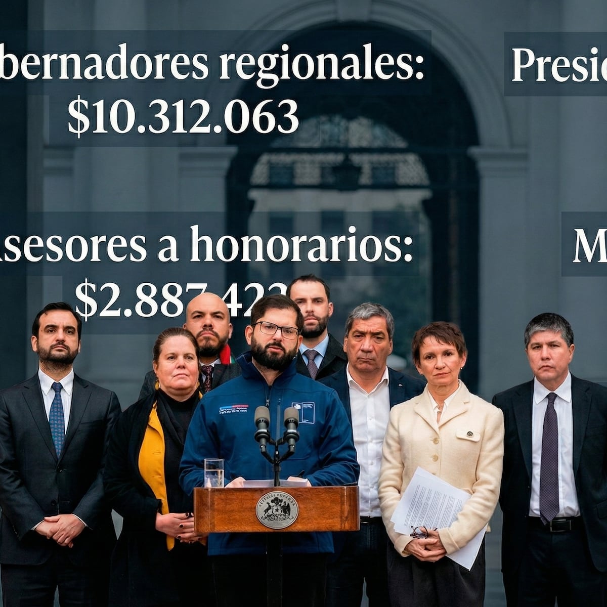 Sueldos y honorarios de autoridades en Chile: informe revela cifras oficiales Sueldos y honorarios de autoridades en Chile: informe revela cifras oficiales