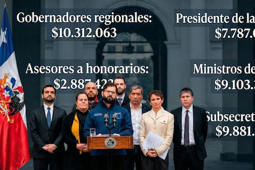 Cuánto ganan las autoridades en Chile: informe revela sueldos y honorarios