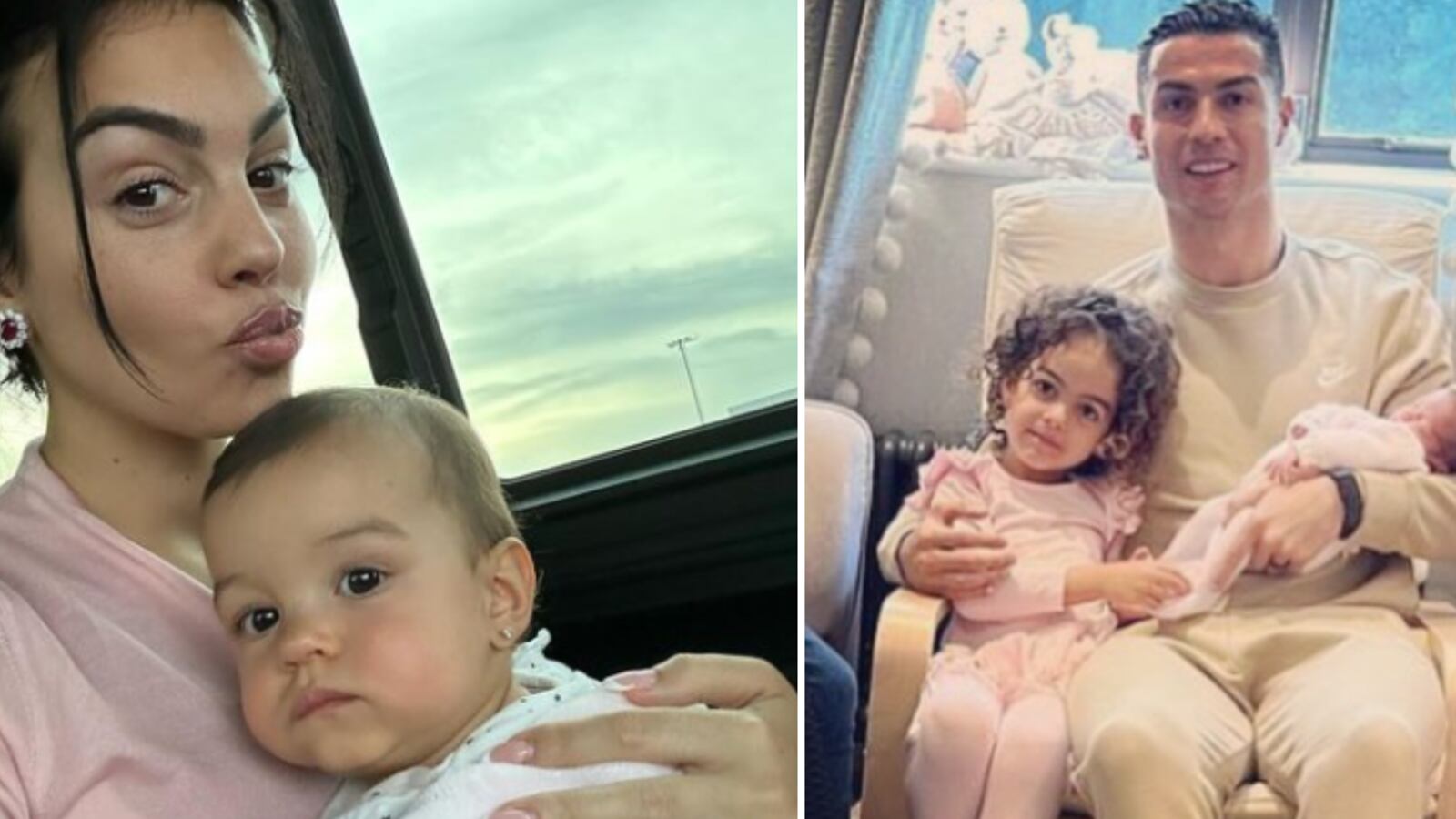 Bella hija de Georgina y Cristiano