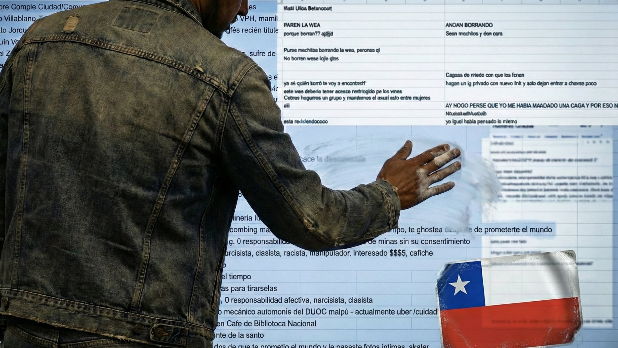 Cada intento de borrar registros genera nuevas copias del documento, que continúa circulando en redes sociales.