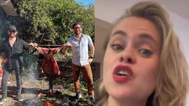 Un duro enfrentamiento en redes sociales tuvo la exchica reality Eliana Albasetti, tras sus críticas contra el Presidente Gabriel Boric por publicar una fotografía en Instagram asando un cordero al palo.
“Qué desastre. ¿Alguna vez tendremos un presidente con algo de sensibilidad por los animales? No nos olvidemos que la otra opción era peor”, escribió la Argentina, quien es vegana y tiene un santuario de protección animal.
Sin embargo, sus palabras causaron anticuerpos en quienes defendieron los asados, al Mandatario y la nacionalidad, puesto que le criticaron que hablara de “su presidente”.
“Preocúpese de lo que pasa en su país primero y después trate de meter sus gustos en casa ajena”, le escribieron a a Albasetti.
Tras ello, la actriz se defendió, aclarando que actualmente cuenta con la nacionalidad chilena y tiene todo el derecho a reclamar.
“Este es mi país. Te guste a ti o no, soy chilena. Sé que es difícil de entender para ti, pero luego de cinco años puedes optar a pedir la nacionalidad, y tiene los mismos beneficios y obligaciones que se habría nacido aquí”, rebatió Eliana, generándose una ciber discusión.
“Estamos de acuerdo y también estás en tu derecho a ser vegana o todo lo que quieras, pero de ahí a querer que todos sean como tú, es otra cosa”, insistió la desconocida, consignó La Cuarta.
“Y sí, la verdad es que cuando uno decide ser vegano, quiere que todo el mundo lo sea, pero no por uno, sino para que se acabe el dolor, la tortura y la muerte de tantos animales”, respondió Eliana.
Pero, la discusión no terminó ahí, puesto que siguieron rebatiendo por la difusión de la conversación.
“Yaaaaa... ah, y veo que te gusta figurar y llamar la atención. Gracias por subirme”, reclamó la usuaria.
“A mí me puedes subir, no me da vergüenza nada de lo que escribo. ¿A ti sí?”, respondió Albasetti.
“No voy a perder el tiempo y me da lo mismo, ya que estamos en un asado”
“Bueno, que estés muy bien. Saludos a la gente del asado”, cerró la argentina, nacionalizada chilena.