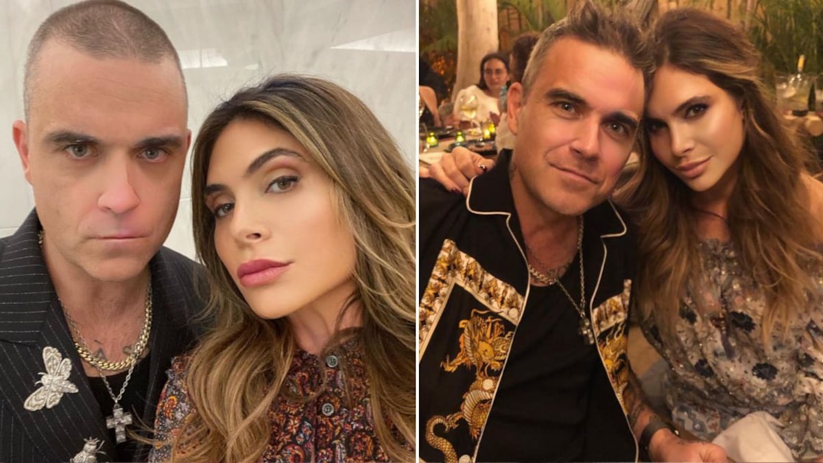 Robbie Williams y Ayda Field llevan más de una década felizmente casados