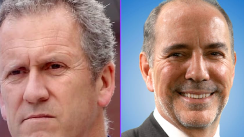 Exministro Muñoz con Louis de Grange