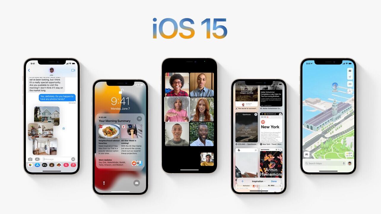 iOS 15 para iPhone