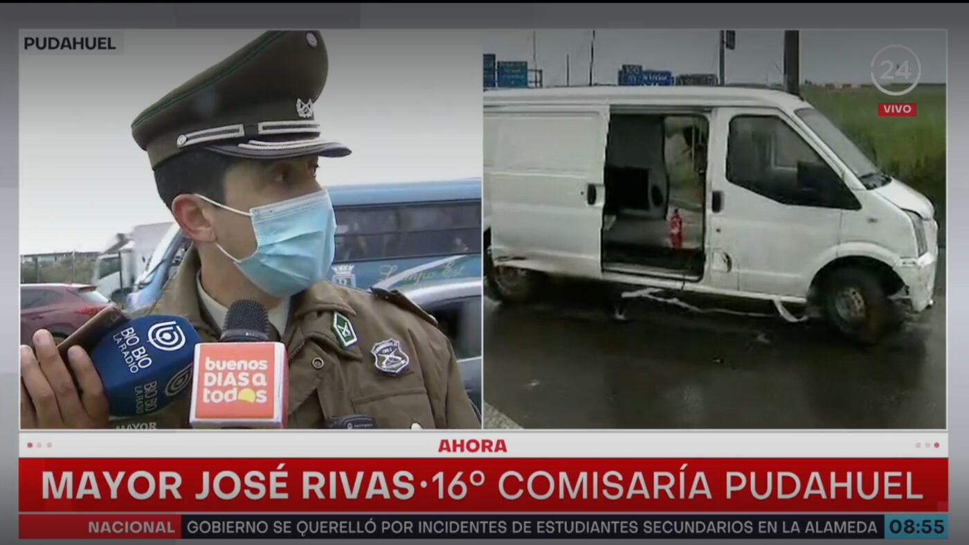 Atropello - Fuente: TVN