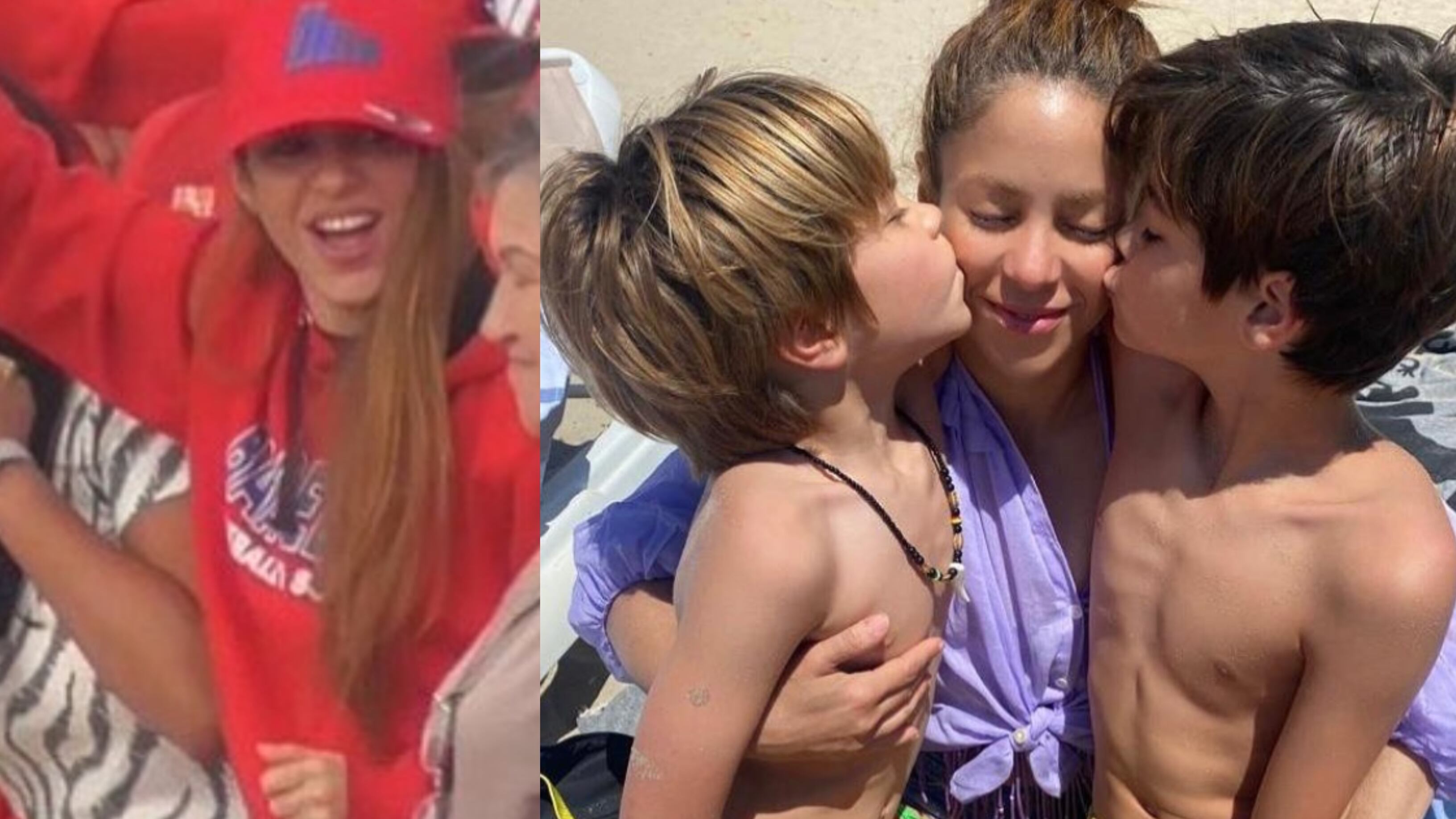 Para Shakira, sus hijos son una prioridad indiscutible