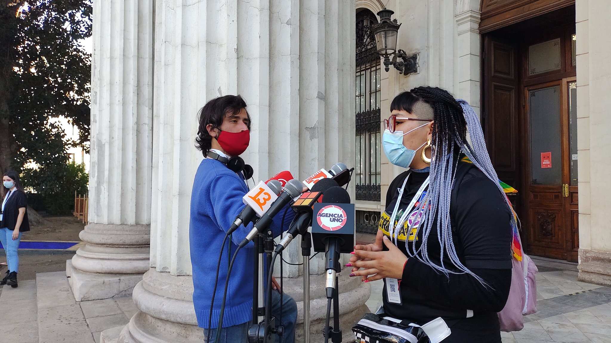 La constituyente Valentina Miranda