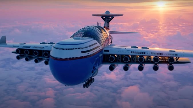 Este avión funcionaría con energía nuclear