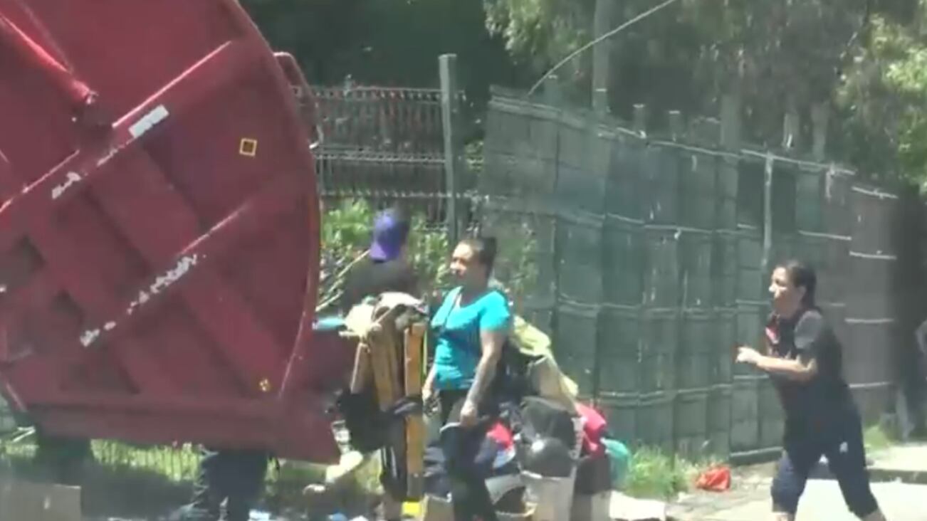 Robos a camiones de basura