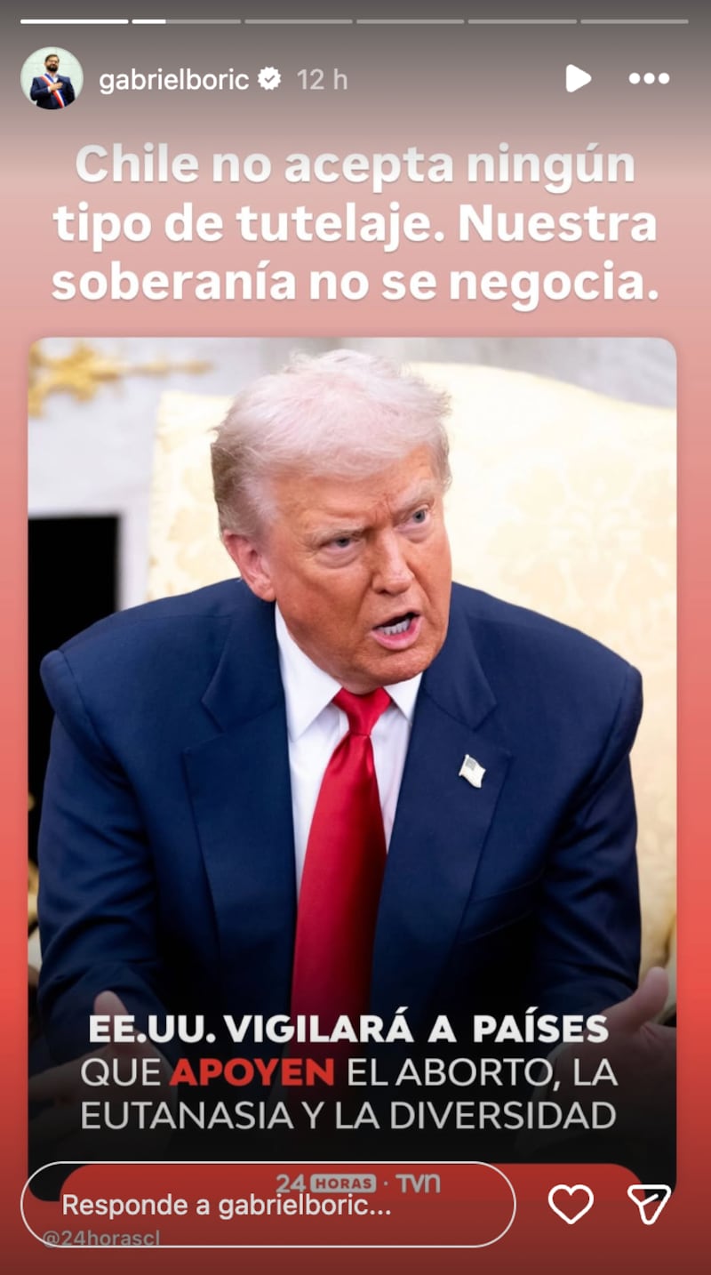 Historia del Presidente Gabriel Boric | Fuente: Instagram @gabrielboric