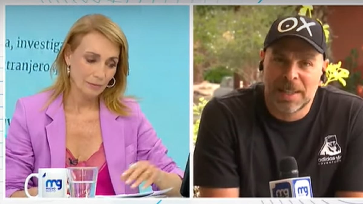 Jose Antonio Neme y Karen Doggenweiler / Captura TV