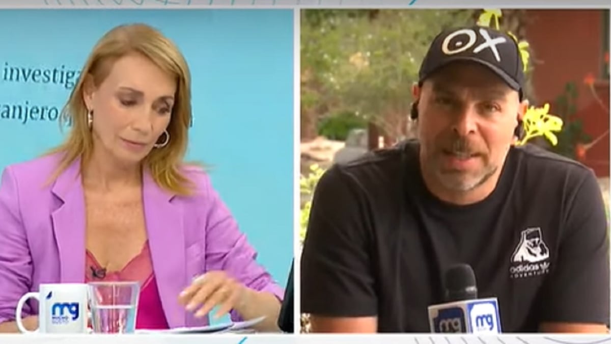 Jose Antonio Neme y Karen Doggenweiler / Captura TV