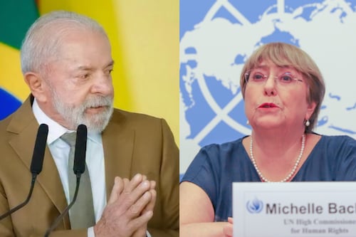 Pese a la negativa de Kast: Lula da Silva hace público su apoyo a la exPresidenta Michelle Bachelet en candidatura a la ONU