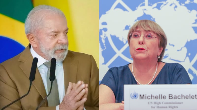 Pese a la negativa de Kast: Lula da Silva hace público su apoyo a la exPresidenta Michelle Bachelet en candidatura a la ONU