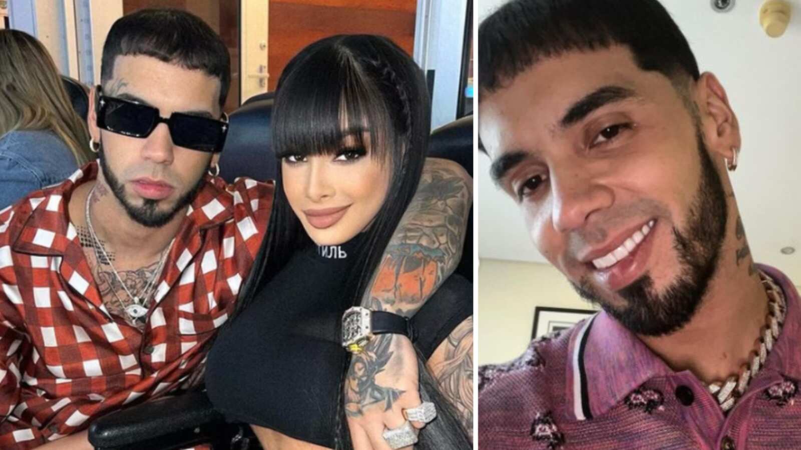 Anuel y Yailin selfie