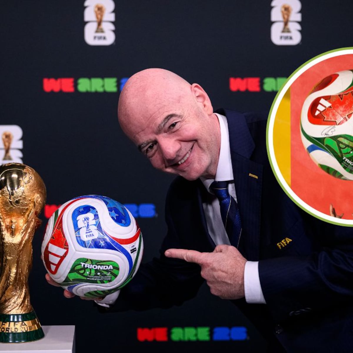 Presentación del TRIONDA: balón oficial Mundial 2026 Presentación del TRIONDA: balón oficial Mundial 2026