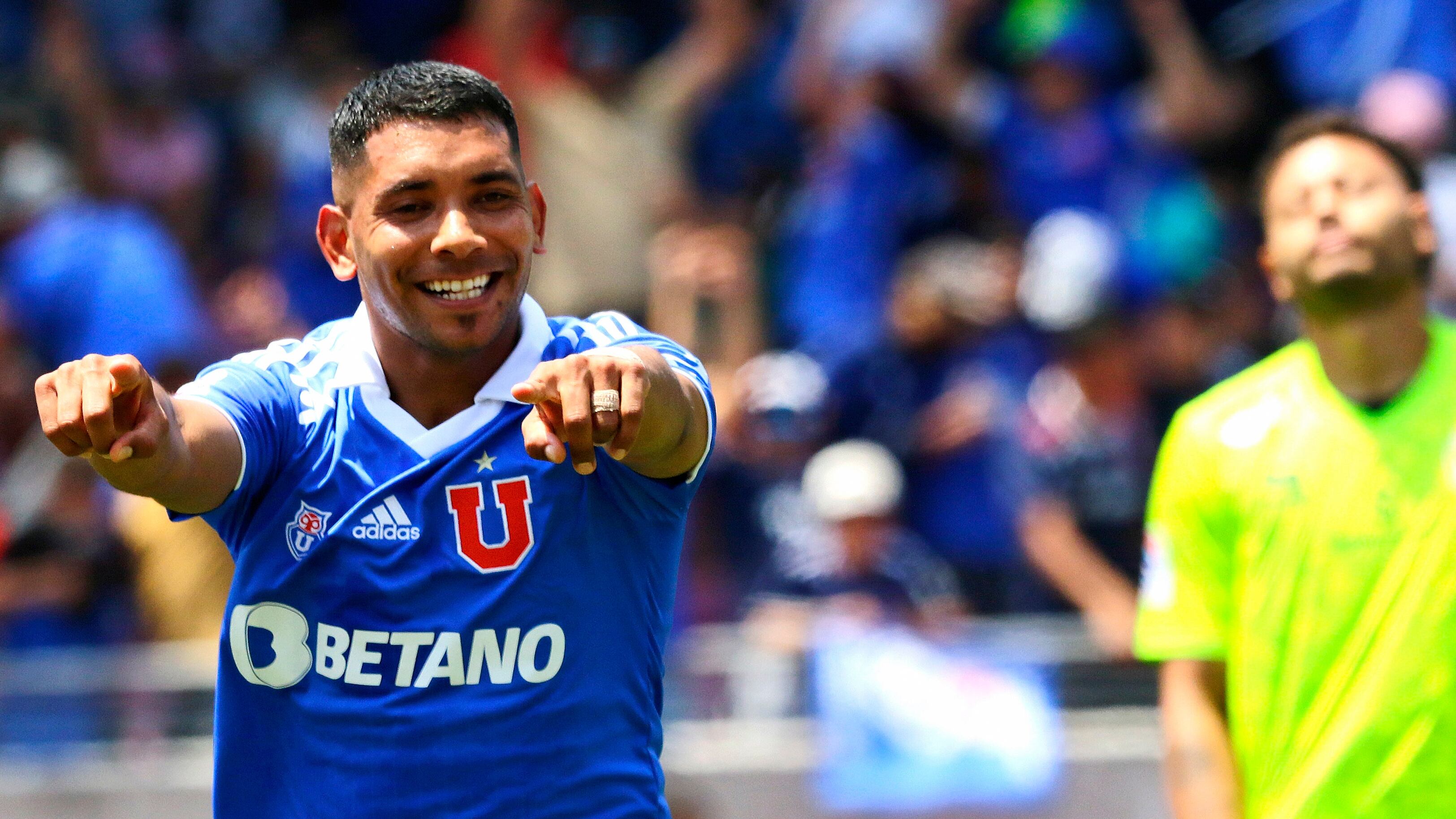 El delantero uruguayo fue clave en el trabajado triunfo azul sobre Magallanes.